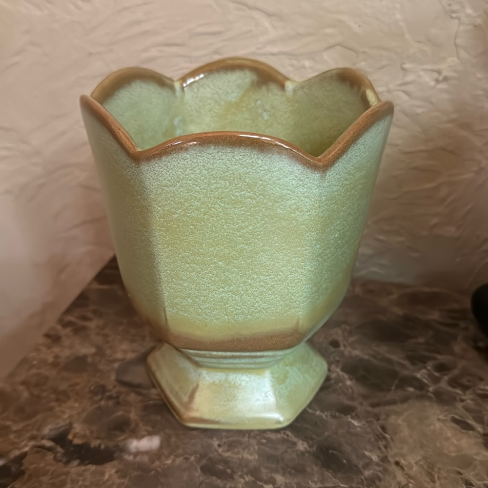 Frankoma 65 Footed Plainsman Planter/Vase